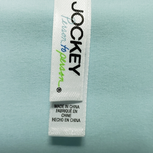 Jockey Athletic Light Jacket Zip Off Sleeves Baby Blue Women's Small NWOT - Picture 5 of 11